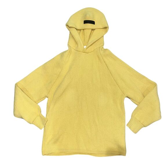 Essentials Other - Essentials Fear of God Kids Yellow Knit Hoodie Size 8